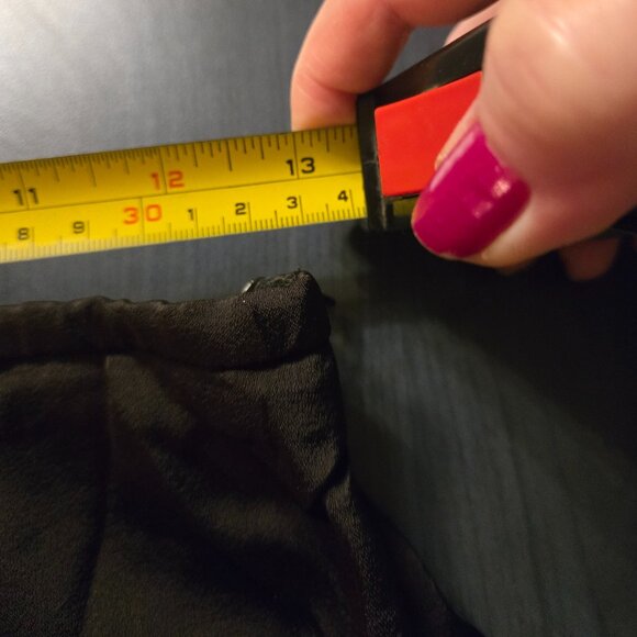 NEW Black Satin Maxi Skirt - Picture 7 of 10